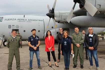 Cancillería envió hoy dos aviones Hércules de la Fuerza Aérea a Guayaquil, que volarán entre la Argentina y Ecuador trayendo repatriados