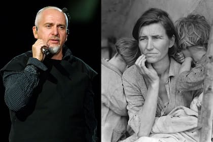 Peter Gabriel y la obra de Dorothea Lange