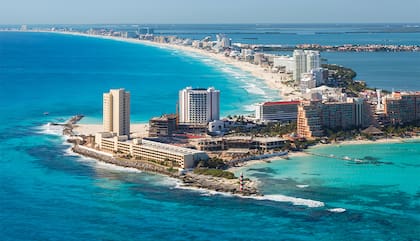 Cancún es un destino muy visitado por estadounidenses