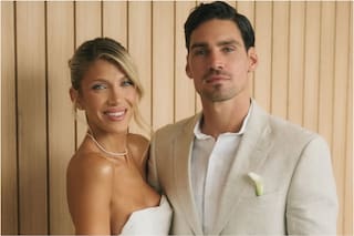 El casamiento de Cande Ruggeri y Nico Maccari: las lágrimas de la modelo y los famosos que dijeron presente
