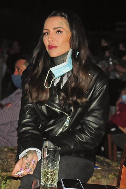 Cande, su admiradora número 1, cantó todos sus temas desde la primera fila.