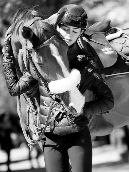 Cande Tinelli es apasionada por los caballos y así lo demuestra en varias postales de su Instagram