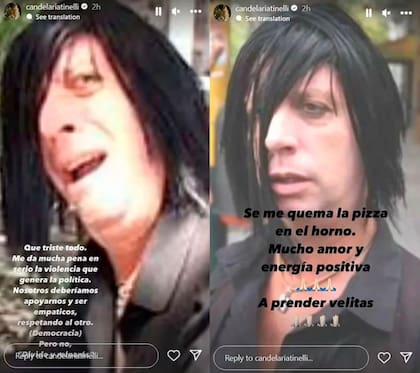 Cande Tinelli hizo un fuerte descargo en las redes tras ser insultada por una turista argentina en España (Foto: Instagram)