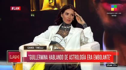 Cande Tinelli reveló cómo era su relación con Guille Valdes