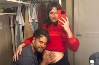 Cande Vetrano y Andrés Gil presentaron a su hijo: las primeras fotos y el particular nombre