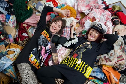 Cande y su abuela Mavita