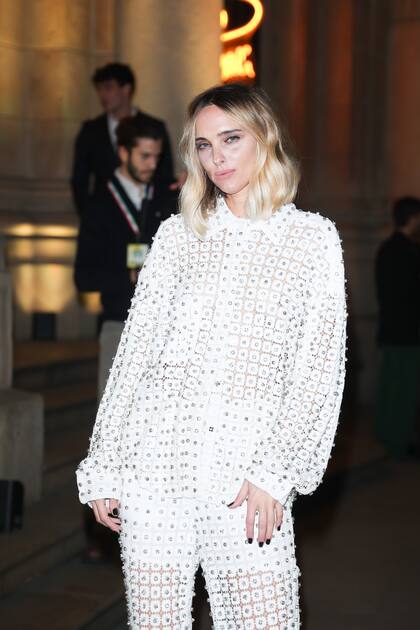 Candela Pelizza en Milan Fashion Week.