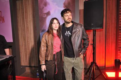 Candela Vetrano y Andrés Gil, quienes disfrutan de su reciente rol como padres, también asistieron a la premiere de la película