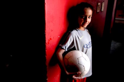 Candelaria Cabrera, de 7 años: empezó a jugar a los 3