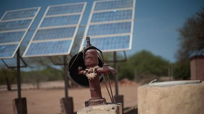 Antigua bomba de agua del paraje La Candelaria
