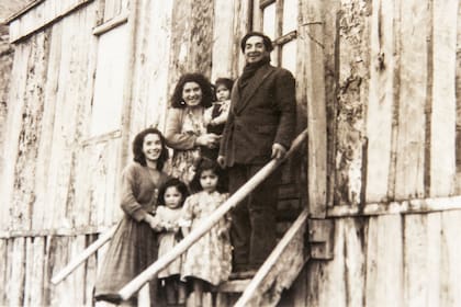 Candelario Mancilla y familia.