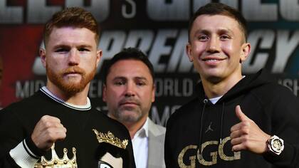 Canelo Álvarez y Gennady Golovkin
