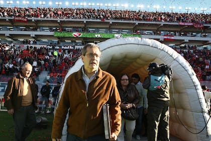 Cantero fue el presidente de Independiente entre 2011 y 2014; en medio ocurrió el descenso a la B Nacional.