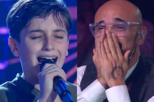 Tiene 13 años, cantó en Es mi sueño y emocionó hasta las lágrimas a Abel Pintos