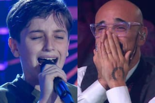 Tiene 13 años, cantó en Es mi sueño y emocionó hasta las lágrimas a Abel Pintos