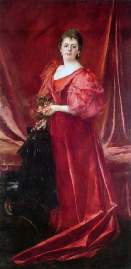 Capacidad crítica. El retrato de la hermana del artista, María de la Cárcova de Ferrari, de 1894, es resultado de su formación en Italia