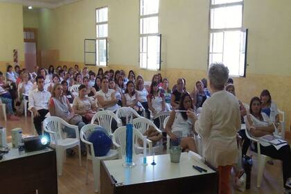 Capacitación docente. Foto: AAP