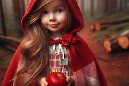 Caperucita Roja es un personaje popular de un cuento de hadas creado por escritor francés Charles Perrault