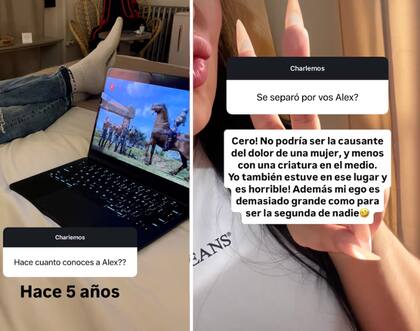 Capialbi aclaró los rumores sobre su relación (Foto: @ivanamcapialbi)