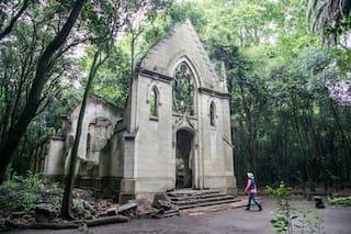 Montelén. Las misteriosas ruinas de una capilla neogótica a 20 km de Bragado