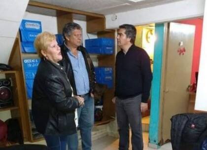 Capitanich, con Vallejo y Mambrín