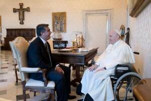 El papa Francisco recibió a solas a Jorge Capitanich
