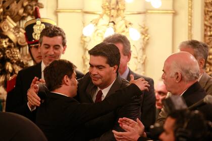 Capitanich y Kicillof respaldan a la expresidenta; Randazzo no se refirió al tema