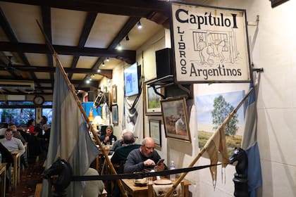 Capítulo I fue la librería que fundó Bunge antes de abrir el bodegón