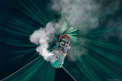 "Captura de anchoas", por Thien Nguyen Ngoc, Vietnam