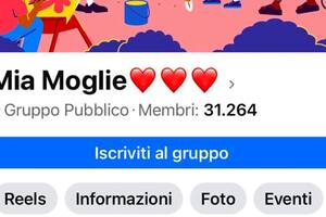 Captura de pantalla del grupo "Mia Moglie" de Facebook. Fuente: X