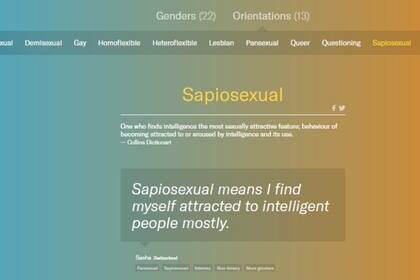 Captura de pantalla del sitio de citas online OKCupid