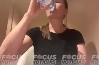 Captura de pantalla del video que delató a Zulma Guzmán Castro. Fuente: Focus Noticias