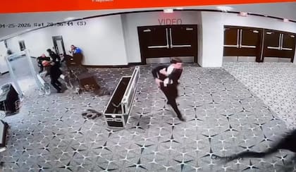 Captura de pantalla del video revisado por The Washington Post