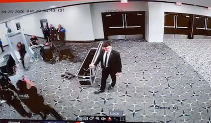 Captura de pantalla del video revisado por The Washington Post
