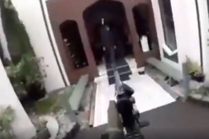 Captura de pantalla del video transmitido por el atacante
