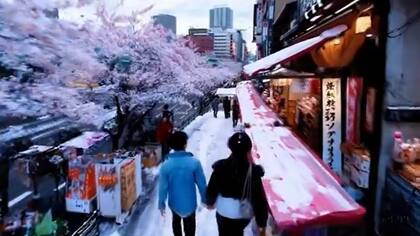 Captura de uno de los videos generados por Sora