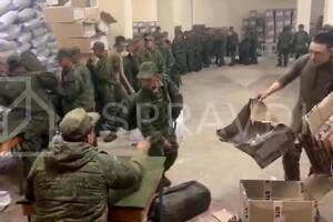 Captura de video de las imágenes difundidas por la agencia ucraniana SPRAVDI