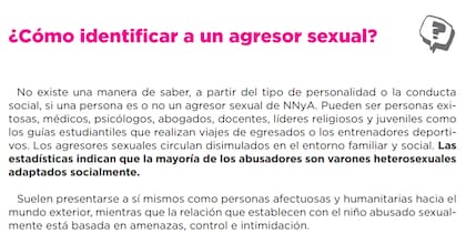 Captura del informe de Unicef que desmiente al presidente Milei