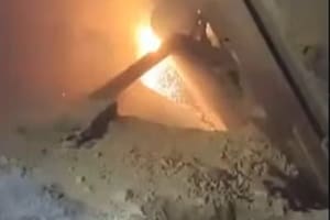 Captura del rescate a contrarreloj de los mineros chilenos