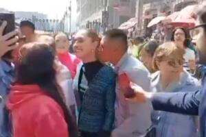 El video del acoso a Claudia Sheinbaum pone el foco en la falta de seguridad presidencial en México