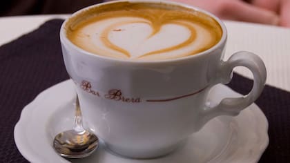 Capuccino, en Italia