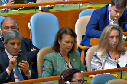 Caputo, Mondino y Karina Milei, en la ONU