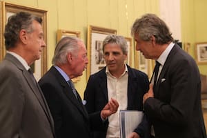 Caputo y Pazo, junto a Funes de Rioja (UIA) y Grinman (CAC)