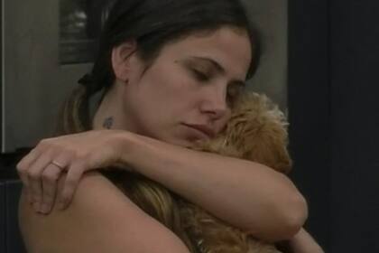 Caramelo y Romina forjaron un gran vínculo (Captura video)