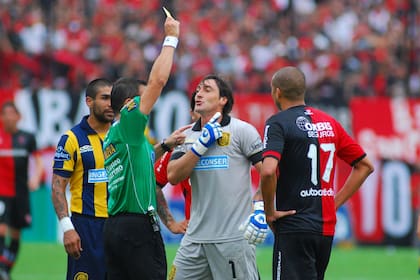 Caranta le protestó al árbitro