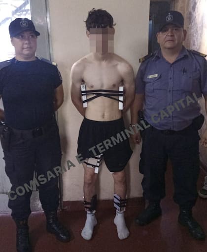 Carbone intentó fugarse a Formosa con los celulares encintados en su cuerpo