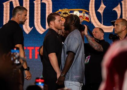 Careo entre "Canelo" Álvarez y Terence Crawford (Instagram @canelo)