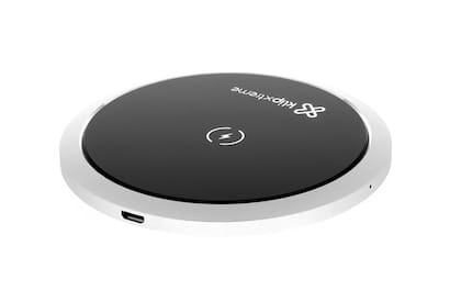 CARGA SIN CABLES. La plataforma de carga inalámbrica para celulares Halo, de Klip Xtreme, funciona con celulares compatibles con Qi. Carga las baterías del equipo sin cables o enchufes ($2199).