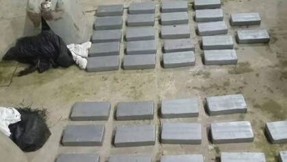 Cargamento secuestrado en Aguaray.