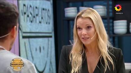 Carina Zampini demostró una vez más su calidez ante los participantes de los programas que conduce